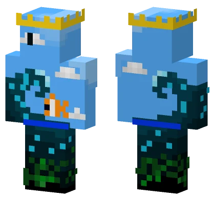 Nerithicv3 Blue Skin Minecraft skin