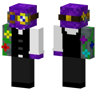 Nether Portal Experiment Minecraft skin
