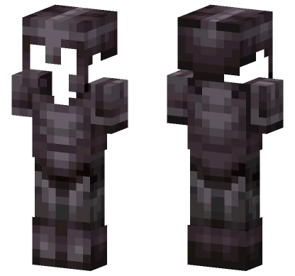 Netherite Armour Base Minecraft skin