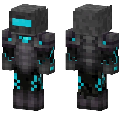 Netherite Man Minecraft skin
