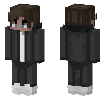 Netherite Me Minecraft skin