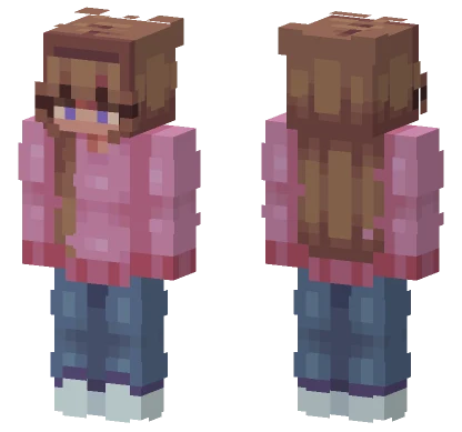 Never Be Alone Minecraft skin