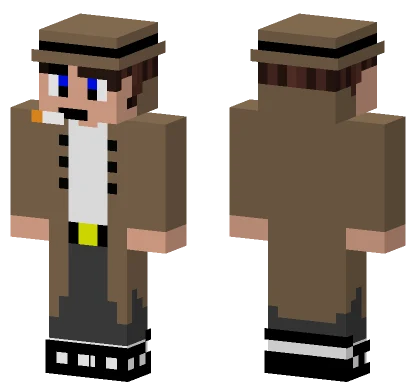 New Detective Suit Minecraft skin