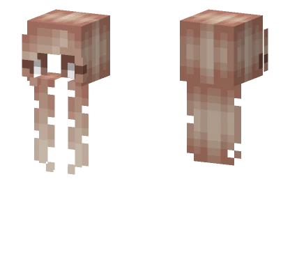 New Female HB Blonde Ombre Minecraft skin