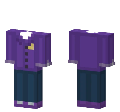 New FNAF Guard Outfit Base Minecraft skin