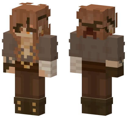 New Greer Pirate Minecraft skin