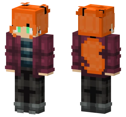 New Hair Shading Style Minecraft skin