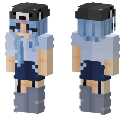 New Persona Dog Hat Minecraft skin
