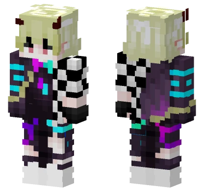 New Year Persona Minecraft skin