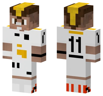 Neymar Jr Santos 2013 14 Minecraft skin