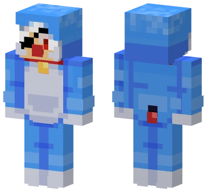 Nick Doraemon Minecraft skin