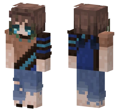 Nicky Zyx Blue Tunic Minecraft skin