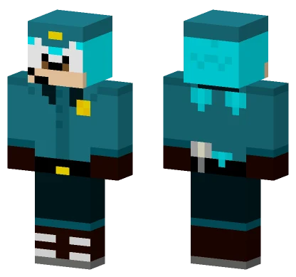 Night Guard Jeriah My OC Minecraft skin