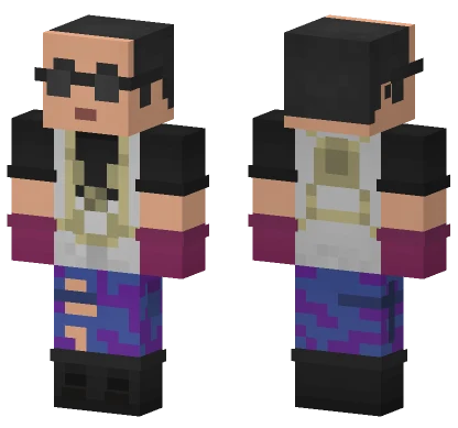 Night Hunter Minecraft skin