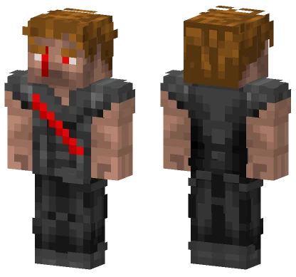 Night Stalker Human Form Minecraft skin