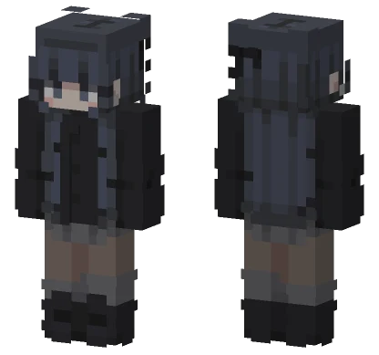 Nightless Girl Minecraft skin