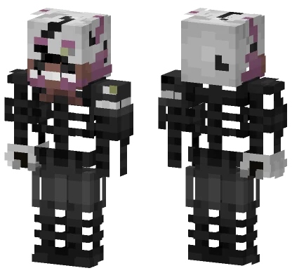 Nightmare Mangle Minecraft skin
