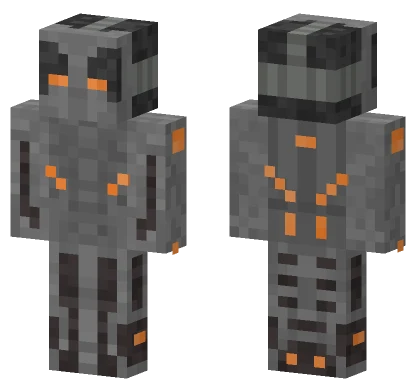Nightshade Robot Minecraft skin