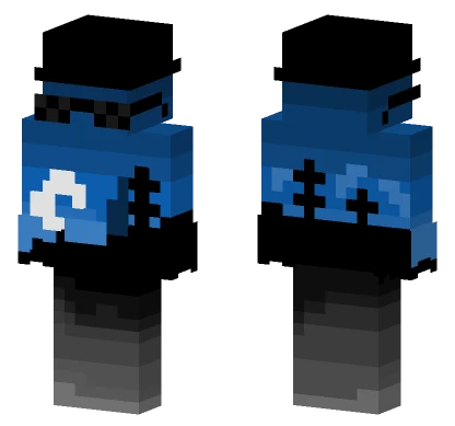 Nightsky Car Skin Minecraft skin