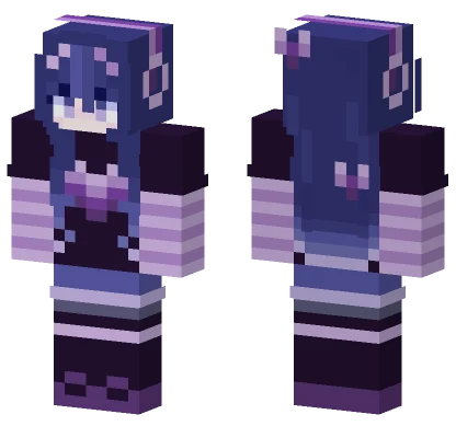 Nightsky Girl Minecraft skin