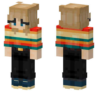 Nihachu Girl Minecraft skin