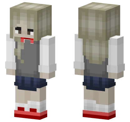 Nijika Bocchi The Rock Minecraft skin