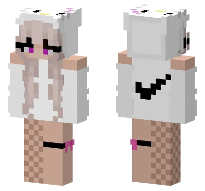 Nike Hello Kitty Girl Minecraft skin