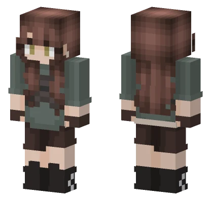 Nikki Maze Runner Minecraft skin