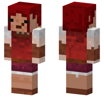 Nimona Minecraft skin