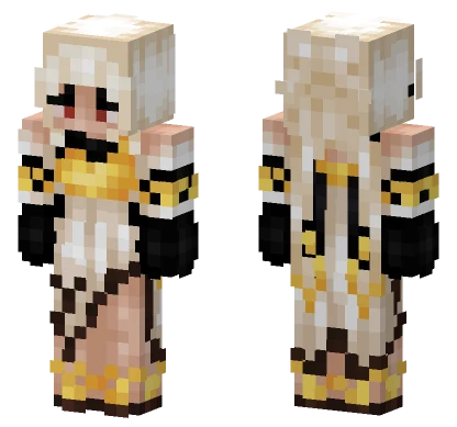 Ningguang Genshin Minecraft skin