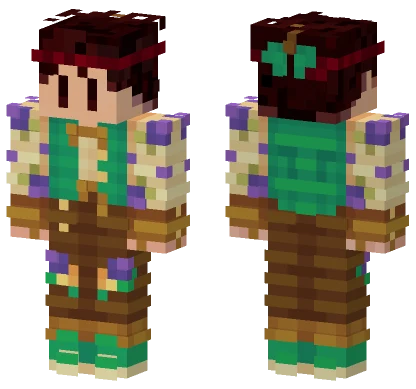 Ninjy Emerald Eagles Minecraft skin