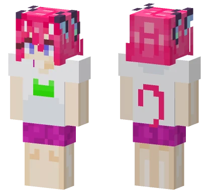 Nino Nakano Pijama Minecraft skin