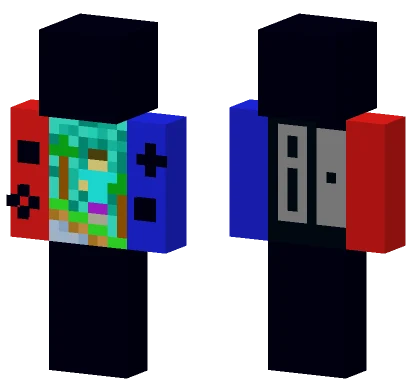 Nintendo Switch Man Minecraft skin