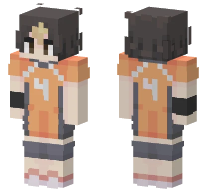 Nishinoya Edited Minecraft skin