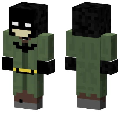 Nitwit Batman Villager Minecraft skin