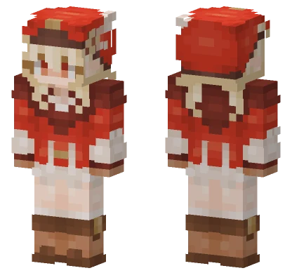 Nixu Girl Minecraft skin