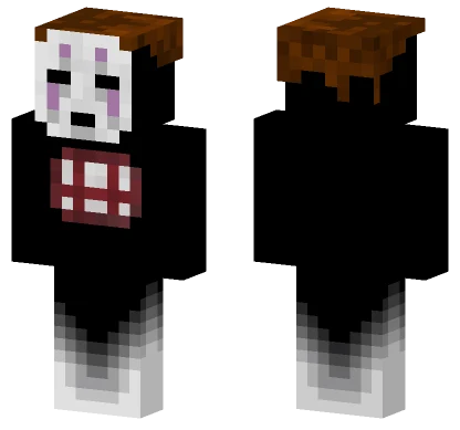 No Face Kaonashi With Mouth Minecraft skin