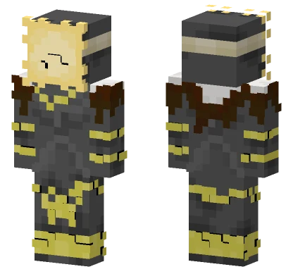 Noble Goldmask Elden Ring Minecraft skin
