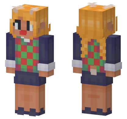 Noelle Christmas Skin Minecraft skin