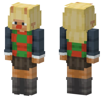 Noelle Christmas Skin Minecraft skin