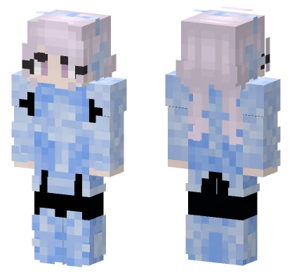 Noelle Silva Valkyrie Dress Minecraft skin