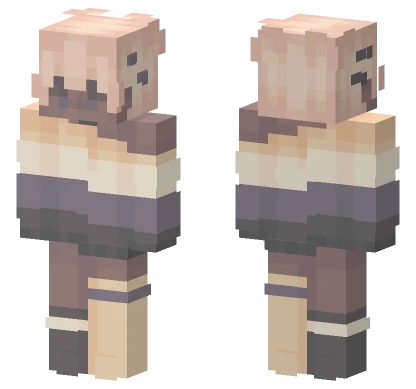 Non Binary Awareness Week Minecraft skin