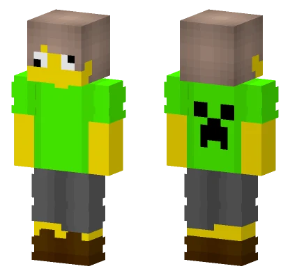 Noob Boy Survival Minecraft skin