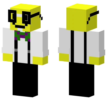 Noob Nerd Minecraft skin
