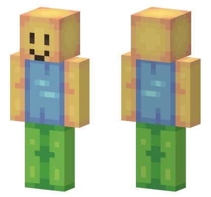 Noob Roblox Minecraft skin