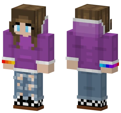 Normal Girl Minecraft skin
