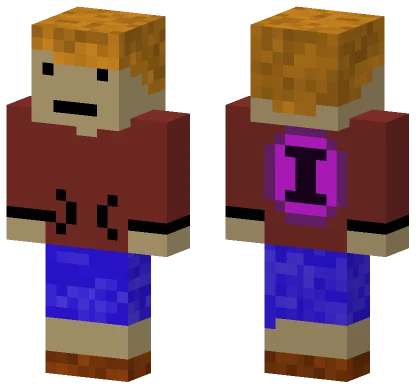Not Poultry Man Minecraft skin