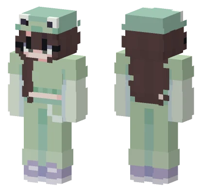 Not That Easy Being Green Minecraft skin