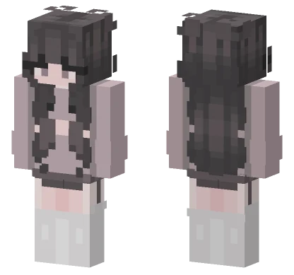 November Girl Minecraft skin