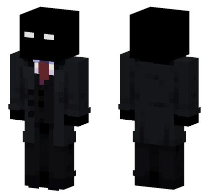 Null In Suit Minecraft skin